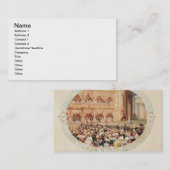 Binnenlandse Zaken van het Theater van Hare Majest Visitekaartje (Voorkant / Achterkant)