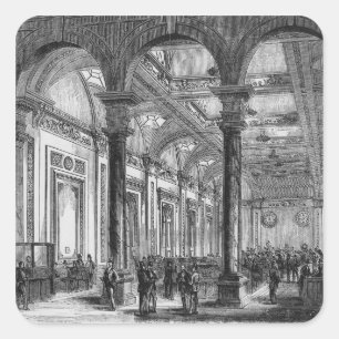 Binnenlandse Zaken van Lloyd's of London Vierkante Sticker