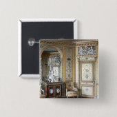 Binnenlandse Zaken van Marie Antoinette Vierkante Button 5,1 Cm (Voorkant /achterkant)