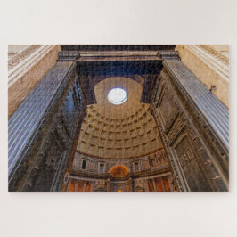 Binnenlandse Zaken van Pantheon, Rome Italië Legpuzzel
