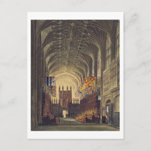 Binnenlandse Zaken van St. George's Chapel, Windso Briefkaart