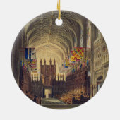Binnenlandse Zaken van St. George's Chapel, Windso Keramisch Ornament (Achterkant)