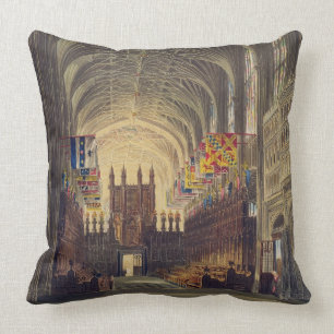 Binnenlandse Zaken van St. George's Chapel, Windso Kussen