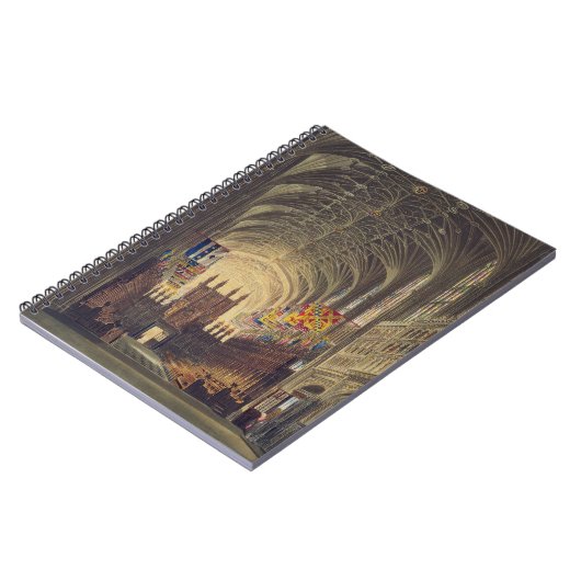 Binnenlandse Zaken van St. George's Chapel, Windso Notitieboek (Linkerzijde)