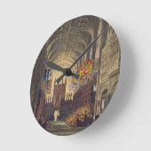 Binnenlandse Zaken van St. George's Chapel, Windso Ronde Klok (Hoek)