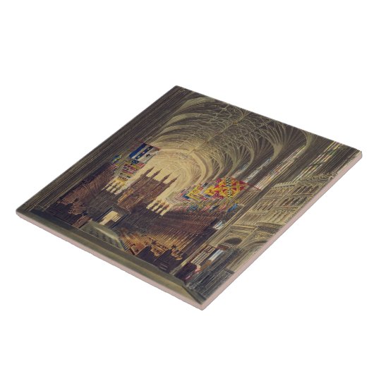 Binnenlandse Zaken van St. George's Chapel, Windso Tegeltje (Zijkant)