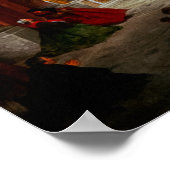 Binnenlandse Zaken van St. Peter's Basilica, Rome Poster (Hoek)