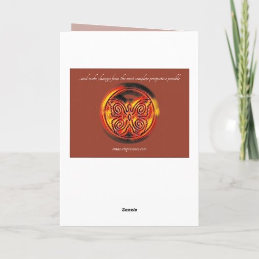 BINNENLICHT - NEWFLAME Art Kaart (Achterkant)