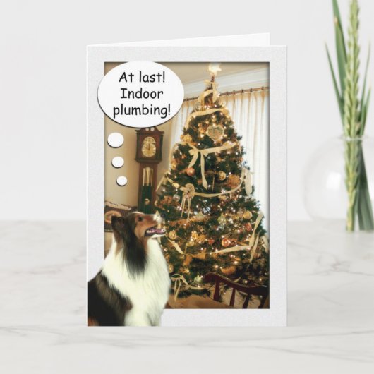 binnenloodgieterij feestdagen kaart (Voorkant)