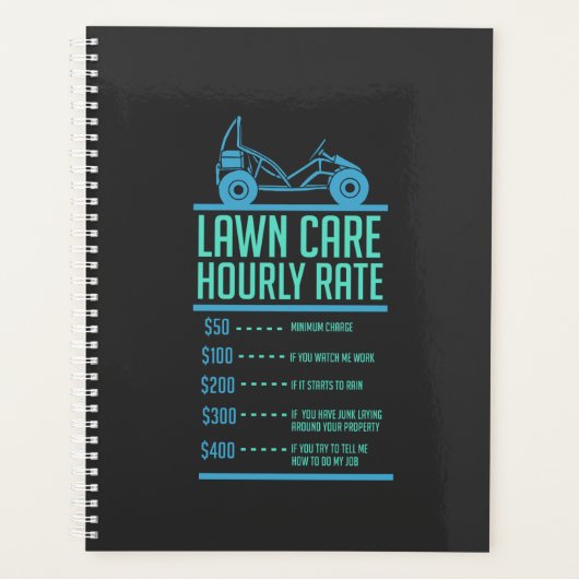 Binnenmaaien - Tarief voor starturen Planner (Voorkant)