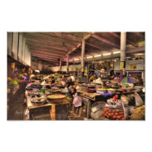 Binnenmarkt Republiek Guinee, West-Afrika