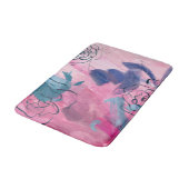 Binnenmuziek - Floral Sketch Badmat (Gekanteld)