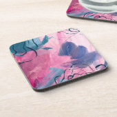 Binnenmuziek - Floral Sketch Bier Onderzetter (Linkerzijde)