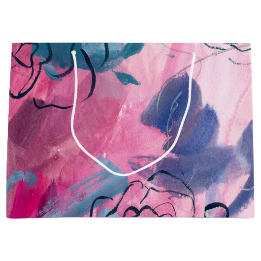 Binnenmuziek - Floral Sketch Groot Cadeauzakje (Voorkant)