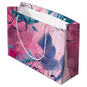 Binnenmuziek - Floral Sketch Groot Cadeauzakje (Achterkant Gekanteld)