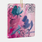 Binnenmuziek - Floral Sketch Keramisch Ornament (Rechts)