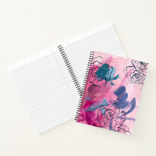 Binnenmuziek - Floral Sketch Notitieboek (Binnen)