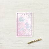 Binnenmuziek - Floral Sketch Post-it® Notes (Op bureau)