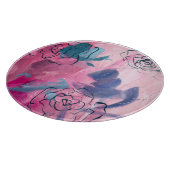 Binnenmuziek - Floral Sketch Snijplank (Hoek)