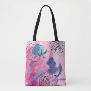 Binnenmuziek - Floral Sketch Tote Bag