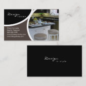 Binnenontwerp Staging Modern Visitekaartje 6 (Voorkant / Achterkant)