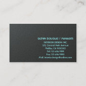 Binnenontwerp - Visitekaartjes (Achterkant)