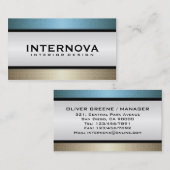 Binnenontwerp - Visitekaartjes (Voorkant / Achterkant)