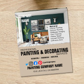 BINNENontwerper VOOR BEWERKING EN DECORATING Flyer