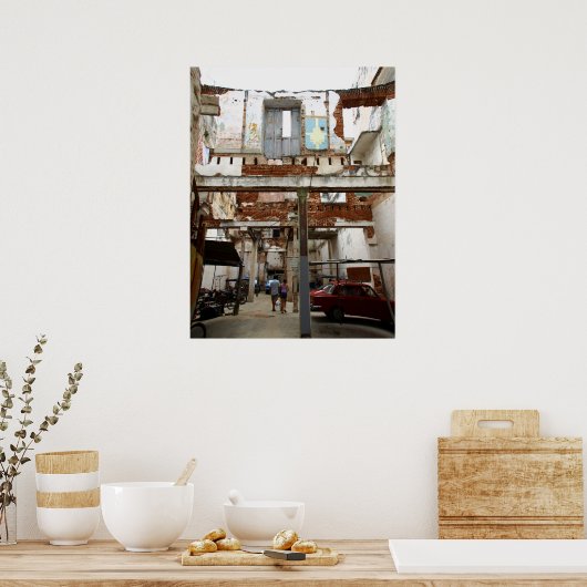 Binnenparkeren Poster (Keuken)