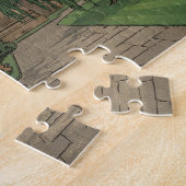 Binnenplaats aan de Universiteit van Oxford Legpuzzel (Zijkant)