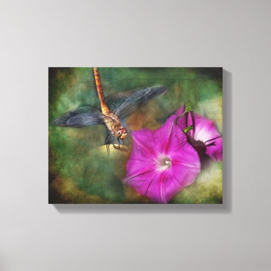 binnenplaats genot canvas afdruk (Voorkant)