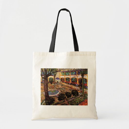 Binnenplaats van het ziekenhuis in Arles door Vinc Tote Bag (Voorkant)