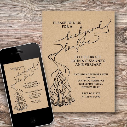 Binnenplaats vreugdevuur kaart