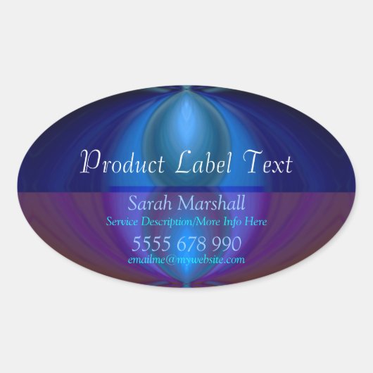 Binnenreflectie New age Product Label Sticker (Voorkant)
