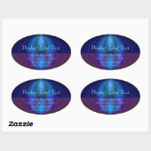 Binnenreflectie New age Product Label Sticker (Vel)