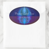 Binnenreflectie New age Product Label Sticker (Tas)