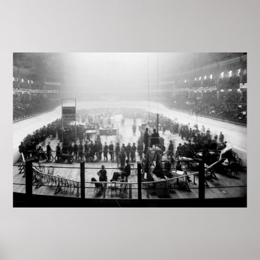 Binnenrijwiel, begin jaren 1900 poster (Voorkant)