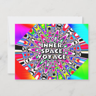 BINNENRUIMTEVAART ( u kunt de woorden wijzigen ) Briefkaart