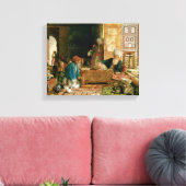 Binnenschool in Caïro Canvas Afdruk (Insitu (Woonkamer))