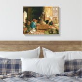 Binnenschool in Caïro Canvas Afdruk (Insitu (Slaapkamer))