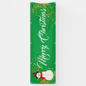 Binnenshuis aangepaste banner voor fijne kerst (Verticaal)