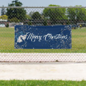 Binnenshuis aangepaste banner voor fijne kerst (Insitu)