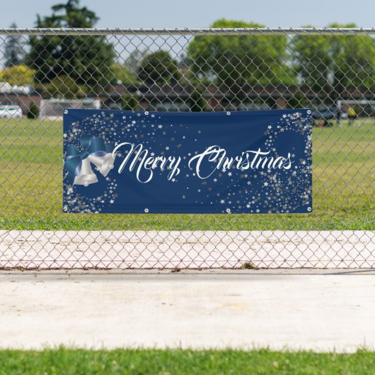 Binnenshuis aangepaste banner voor fijne kerst (Insitu)