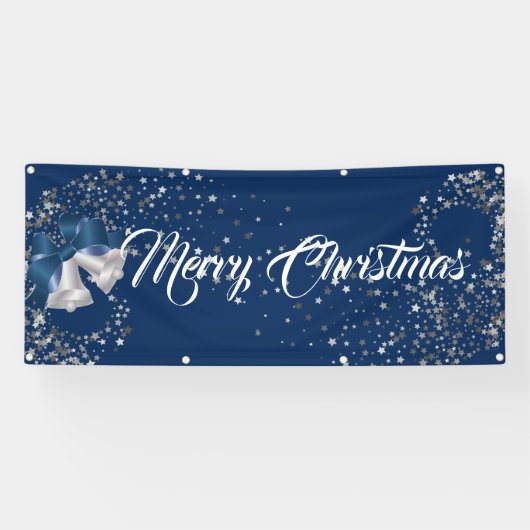 Binnenshuis aangepaste banner voor fijne kerst (Horizontaal)