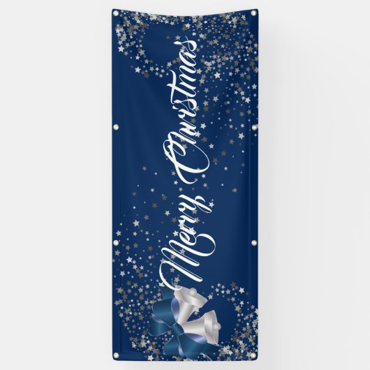 Binnenshuis aangepaste banner voor fijne kerst (Verticaal)