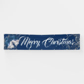 Binnenshuis aangepaste banner voor fijne kerst (Horizontaal)