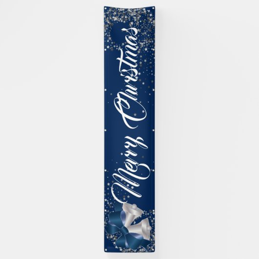 Binnenshuis aangepaste banner voor fijne kerst (Verticaal)