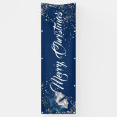 Binnenshuis aangepaste banner voor fijne kerst (Verticaal)