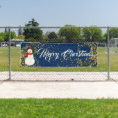 Binnenshuis aangepaste banner voor fijne kerst (Insitu)