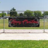 Binnenshuis aangepaste banner voor fijne kerst (Insitu)